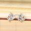 925 Sterling Silver 2.5CT Genuine Mix Gems Clip Earring 2015 Newest Style colorful Earring