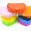 2015 Wholesale Silicone coin case/ round change purses