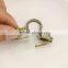 CZ6656 CZ micro pave Jewelry Making Supply, Gold leopard head Hook Clasps