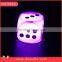 Led Flashing Dice for party decoration