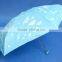 Promotional Stylish Aluminum 5-section Folding Umbrella with EVA Case