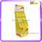 corrugated paper cell display rack for book and magazine