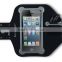 Hot sale factory supply sports running black armband for iphone