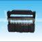 16pin three-piece with convex point black color IDC socket connector