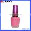 Clear Glass Nail Polish Bottle with Black Cap Packaging,Clear Nail Polish Bottle with Black Cap