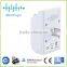 single phase lamp electrical timer, large screen minute electrical timer switch socket