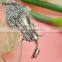 10.2*4.5cm hotsale gunmental elegant brooch for gift scarf WBR-1439
