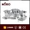 Nonstick Induction Bottom Stainless Steel 15pcs Cookware Sets Kitchen