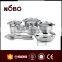 15pcs Set Kitchen Usage Stainless Steel European Cookware