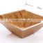natural wooden fruit salad bowl,Bamboo vegetable candy bowl,New bamboo products,Bamboo fruit tableware
