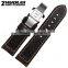high quality Camouflage genuine calfskin leather watch Bracelet 24mm Wholesale 3PCS