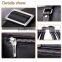 Man black leather messenger bag