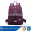 Fashion leather bag made in China ladies backpack women