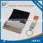 2 in 1 Cheap PU Leather Name Card Holder and Keychain Gift Set for promotion