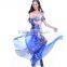 Dark Red Belly Dance Wear, Professional Belly Dance Performance Costume , Dance Costumes for Girls