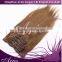 Wholesale clip in hair extension REMY cheap 100% human hair dark color clip in hair extension