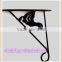 Wrought iron wall bracket