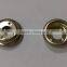 Male Garment Use Metal Ring Snap Button