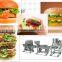 automatic hamburger processing line