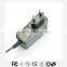 Factory supply EU AU UK US plug cctv camera 12v 1a power adapter