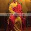 Life size religious waxwork of buddha wax figure