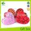 Empty paper laser cut heart shaped sweet