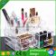 Hot Sale Clear Makeup Organizer Storage Case Drawers Cosmetic Organizer Jewelry Storage Acrylic Cabinet Box