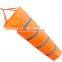 30' 40' 60' High Visibility Orange Grey White Windsock Outdoor Wind Sock Bag with Reflective Belt