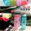 Plastic sport protein shaker wide mouth water my bottle with bag
