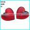 25mm Heart Gemstone Accessories ,Resin Flatbak Rhinestone ,Sewing Rhinestone