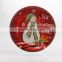 Factory directly supply christmas decorative porcelain charger plates