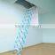 aluminium telescopic folding step folding ladder loft ladder