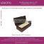 high quality customize leather red wine box