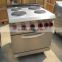 Electric 4-plate cooker with cabinet