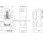 UTL China Online Selling Rated Section 70mm Screw Terminal Blocks For Weidmuller 800V