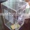 Organic acrylic pet cage , eco friendly clear acrylic box
