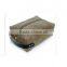 Custom high quality waxed canvas travel toiletry bag waterproof lining