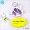 Guangzhou keychain factory machining custom logo printed eva foam keychain