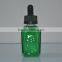 large electronic smoke oil bottle 100ml colored glass bottles wholesale