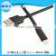 MFi certified c48 connector colorful PVC Molding Flat wire usb charger cable