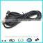 Custom length right angle male dc to usb cable
