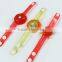LED Bracelet WristBand Watch Cartoon Luminous Flashing Belt Children Party Strap