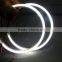 Super white 131mm 145mm 5050 SMD angel eyes with tube