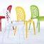Backrest Stacking Hollow Out Chair JC-X11