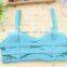 Womens sexy sport bra double classic thin straps bra