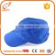 Promotional breathable mesh caps closure blue sport cap