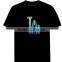 Multifunctional Glowing logo tshirt for Dacing