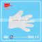 PE glove/transparent plastic glove for food industry