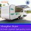 2015 hot sales best quality tasty food caravan mini mobile caravan for sale commercial food caravan