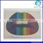 Colorful Rainbow Design Lip sticker with non-toxic ink for Girls
